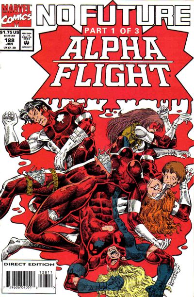 Alpha Flight 1983 #128 - back issue - $1.00