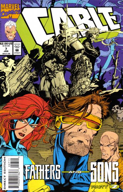 Cable 1993 #7 Direct Edition - back issue - $4.00