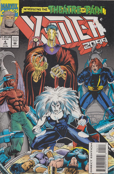 X-Men 2099 1993 #4 Direct Edition - back issue - $4.00