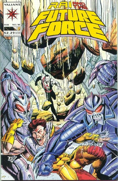 Rai and the Future Force 1993 #18 - back issue