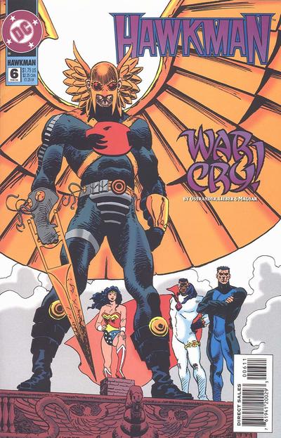 Hawkman 1993 #6 - back issue - $2.00