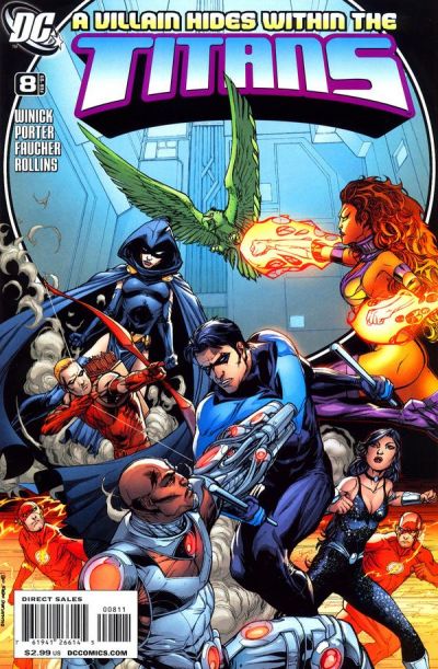 Titans 2008 #8 - back issue - $3.00