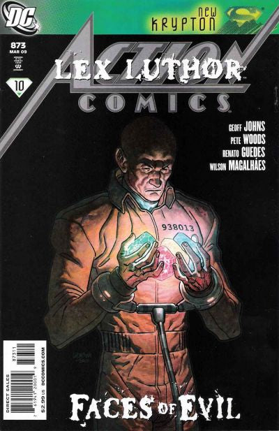 Action Comics 1938 #873 Direct Sales - back issue