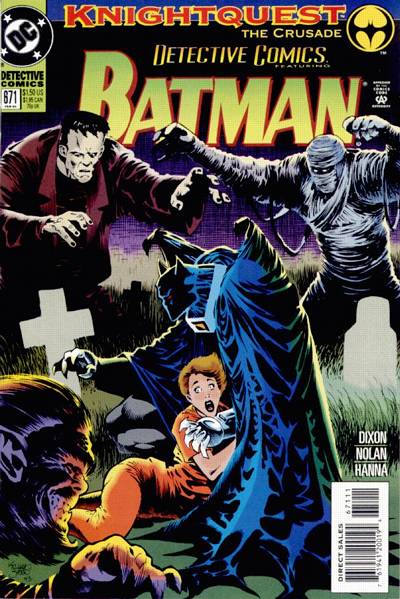 Detective Comics 1937 #671 Direct Sales - back issue - $8.00