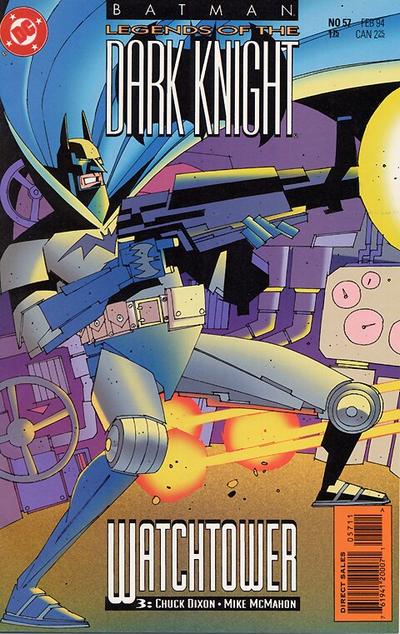 Batman: Legends of the Dark Knight 1992 #57 Direct Sales - back issue