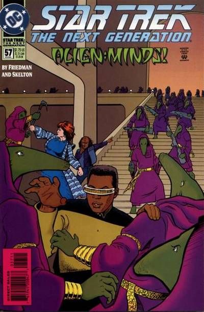 Star Trek: The Next Generation 1989 #57 Direct Sales - back issue - $3.00