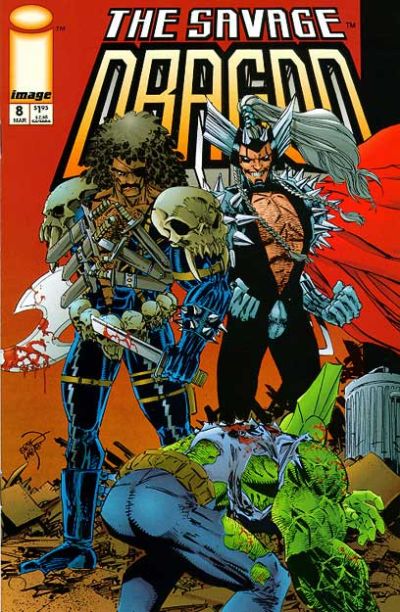 Savage Dragon 1993 #8 Direct ed. - back issue - $3.00