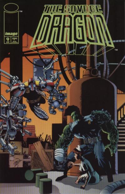 Savage Dragon 1993 #9 Direct ed. - back issue - $3.00