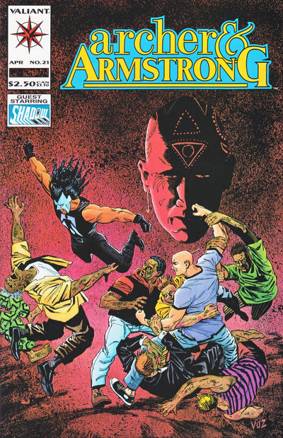 Archer & Armstrong 1992 #21 - back issue - $2.00