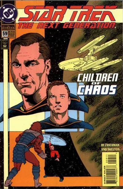 Star Trek: The Next Generation 1989 #59 Direct Sales - back issue - $3.00