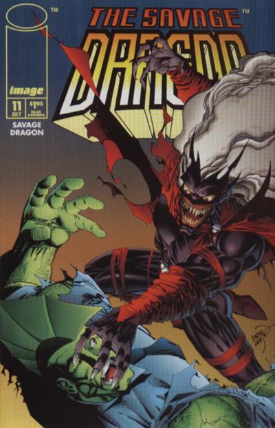 Savage Dragon 1993 #11 Direct ed. - back issue