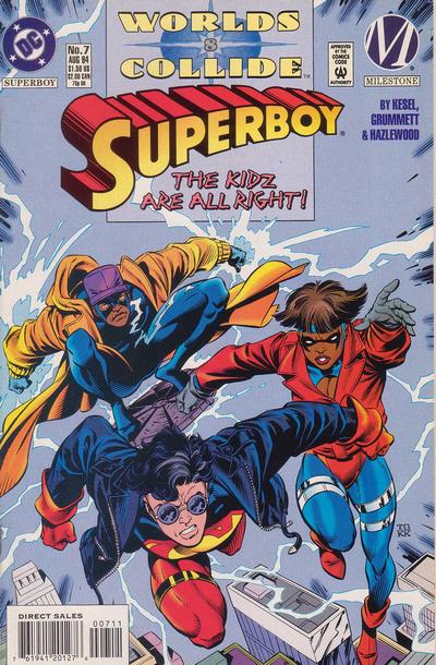 Superboy 1994 #7 Direct Sales - back issue - $3.00