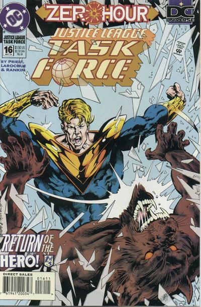 Justice League Task Force 1993 #16 - back issue