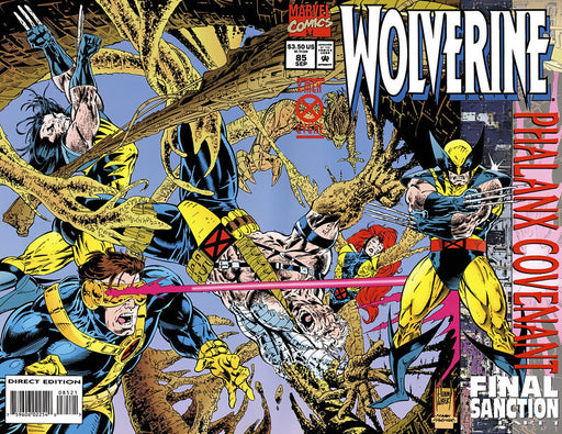Wolverine 1988 #85 Direct Edition - Foil Enhanced Cover - back issue