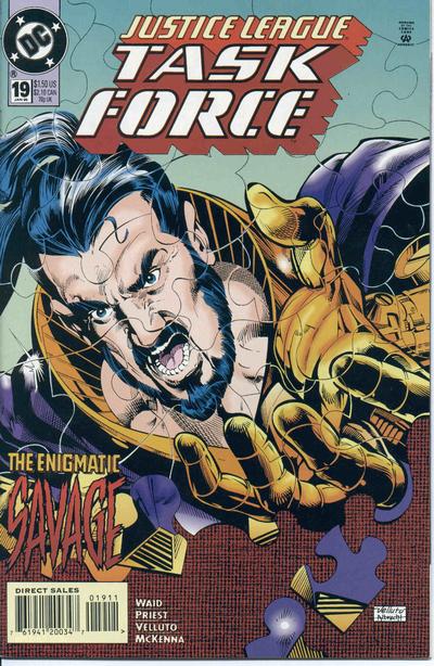 Justice League Task Force 1993 #19 - back issue - $4.00