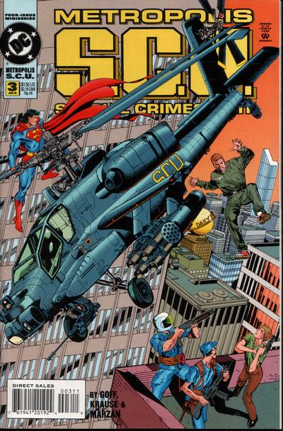 Metropolis S.C.U. 1994 #3 Direct Sales - back issue - $2.00