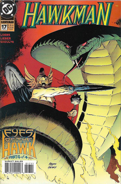 Hawkman 1993 #17 - back issue - $3.00