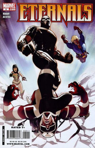 Eternals 2008 #5 - back issue - $3.00