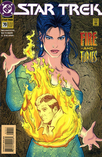 Star Trek 1989 #70 Direct Sales - back issue - $3.00