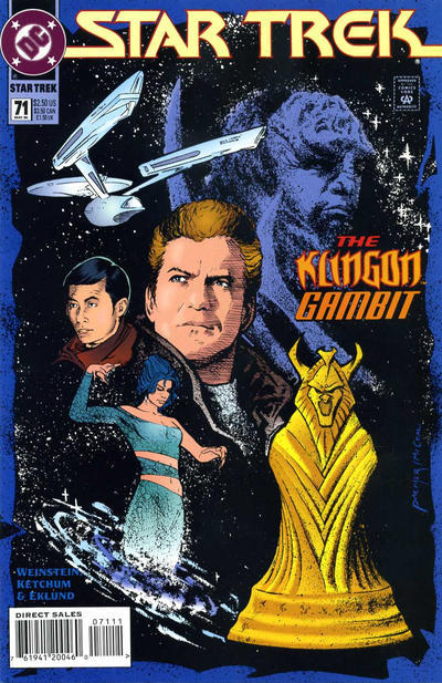 Star Trek 1989 #71 Direct Sales - back issue - $3.00