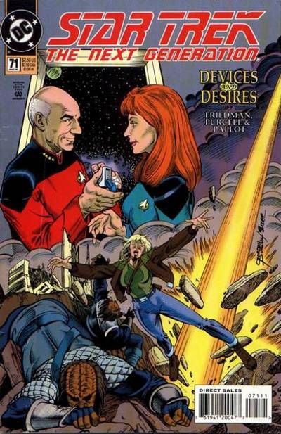 Star Trek: The Next Generation 1989 #71 Direct Sales - back issue - $3.00