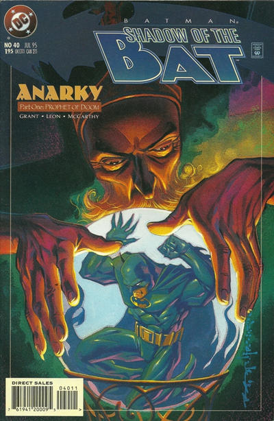 Batman: Shadow of the Bat 1992 #40 Direct Sales - back issue - $2.00