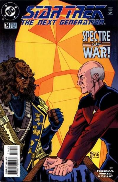 Star Trek: The Next Generation 1989 #74 Direct Sales - back issue - $3.00
