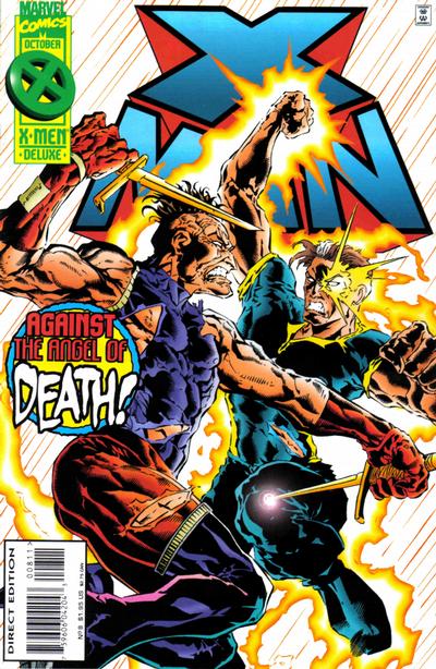 X-Man 1995 #8 Direct Edition - back issue - $2.00
