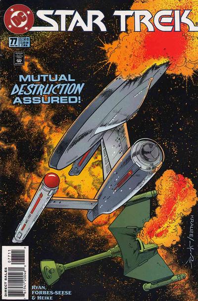 Star Trek 1989 #77 Direct Sales - back issue - $3.00