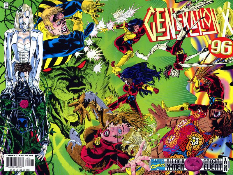 Generation X '96 1996 #[nn] Direct Edition - back issue - $3.00