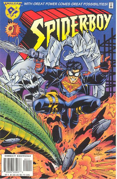 Spider-Boy 1996 #1 Direct ed. - back issue - $12.00