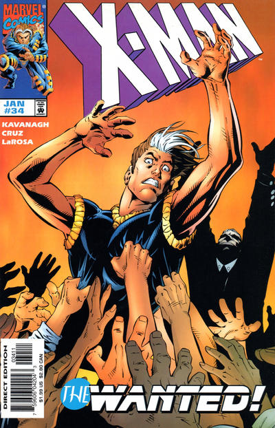 X-Man 1995 #34 Direct Edition - back issue - $2.00