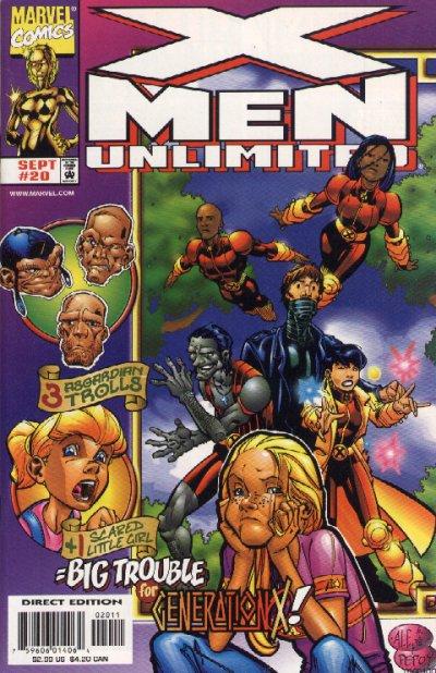 X-Men Unlimited 1993 #20 Direct Edition - back issue - $2.00