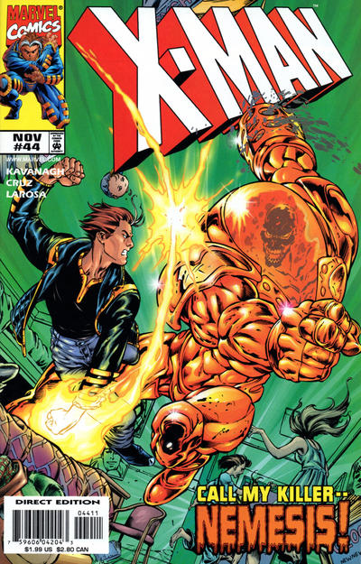 X-Man 1995 #44 Direct Edition - back issue - $2.00