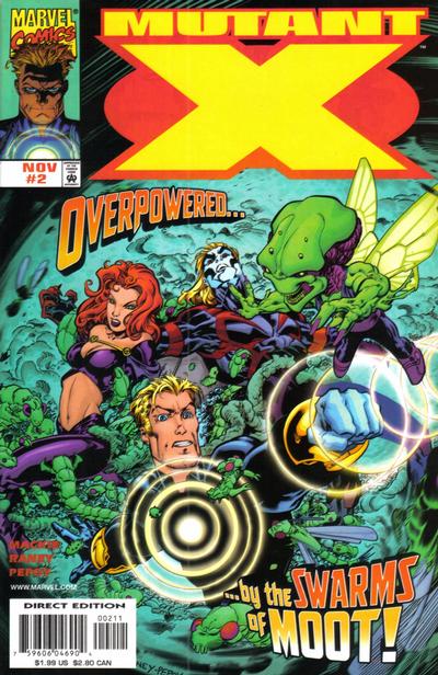 Mutant X 1998 #2 - back issue - $3.00