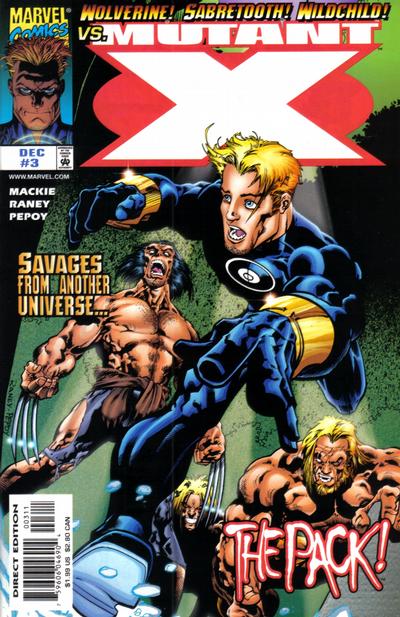 Mutant X 1998 #3 - back issue - $3.00