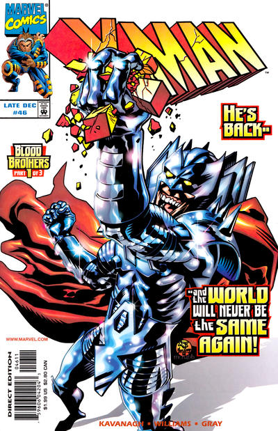 X-Man 1995 #46 Direct Edition - back issue - $2.00