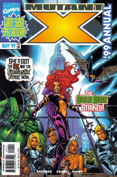 Mutant X 1999 1999 #[nn] - back issue - $3.00