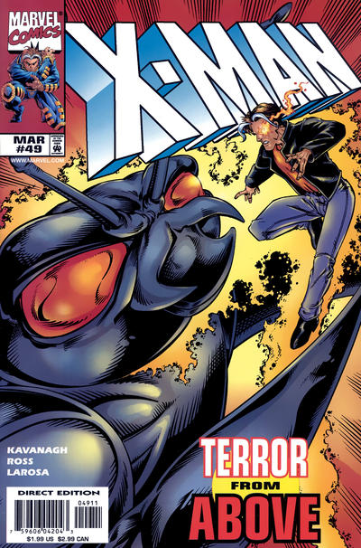 X-Man 1995 #49 Direct Edition - back issue - $2.00