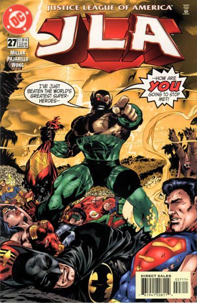 JLA 1997 #27 Direct Sales - back issue