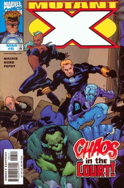 Mutant X 1998 #6 - back issue - $3.00