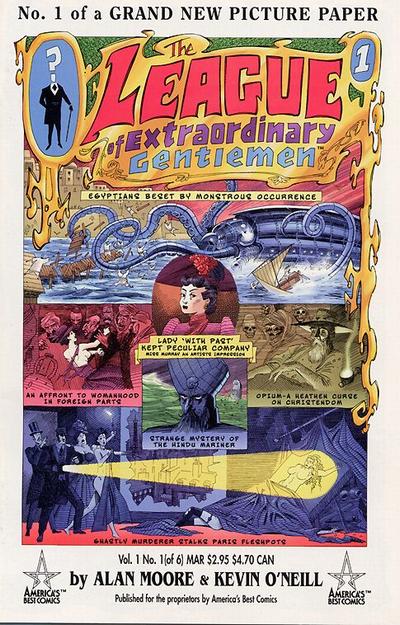 The League of Extraordinary Gentlemen 1999 #1 - back issue - $30.00