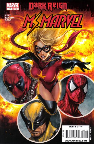 Ms. Marvel 2006 #40 - back issue - $3.00