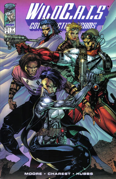 WildC.A.T.s 1995 #21 - back issue - $2.00
