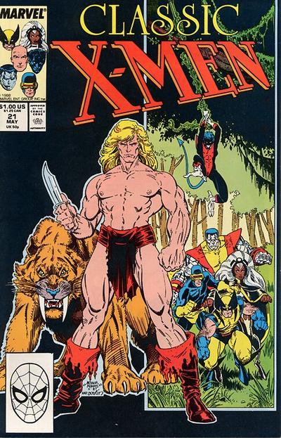 Classic X-Men 1986 #21 Direct ed. - back issue - $3.00