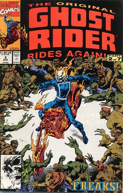 The Original Ghost Rider Rides Again 1991 #2 - back issue - $2.00