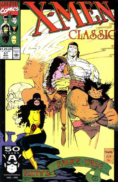 X-Men Classic 1990 #57 Direct ed. - back issue - $2.00