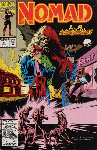 Nomad 1992 #8 Direct ed. - back issue - $3.00