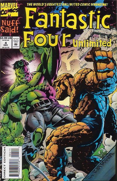 Fantastic Four Unlimited 1993 #4 Direct Edition - back issue - $4.00
