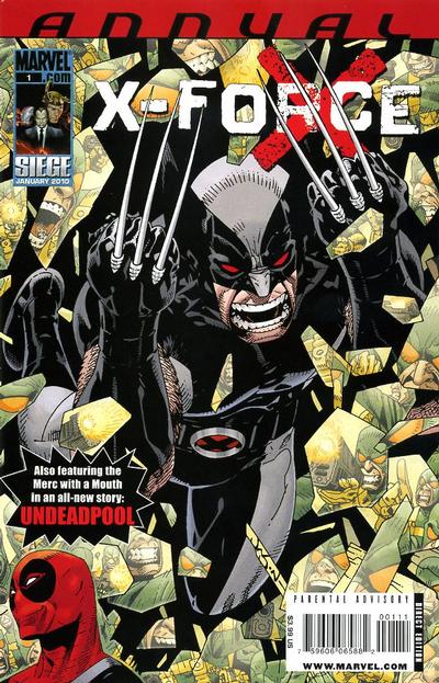 X-Force Annual 2010 #1 - back issue - $3.00